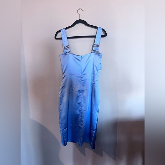 Miss Circle Blue Mini Dress - Picture 2 of 5